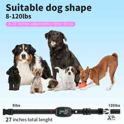 BarkFree – Smart Anti-Barking Collar with HD Display & Waterproof Design