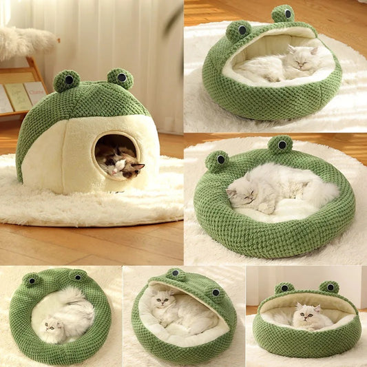 FroggyNest – The Coziest Little Hideaway for Cats & Small Dogs